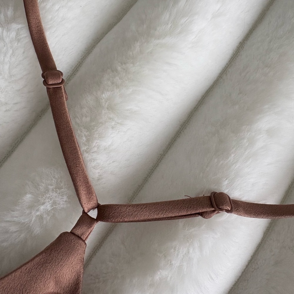 Dynamite Brown Spaghetti Strap Top, size small, summer top‎ - Picture 4 of 9